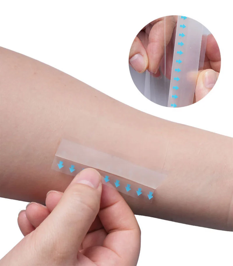 Non Bordered Hydrocolloid Dressing Roll For Burn Care